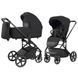 Дитяча коляска 2в1 - CARRELLO ALFA 2 В 1 CRL-6522 ROCK BLACK  CARRELLO ALFA 2 В 1 CRL-6522 ROCK BLACK  фото 1