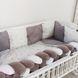 Набір постільної білизни Royal Sleep Корона сірий НП-Кош. фото 1