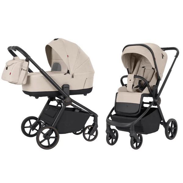 Дитяча коляска 2в1 - CARRELLO Epica 2026 CRL-8510 Almond Beige 671 фото