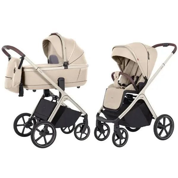 Дитяча коляска 2в1 - CARRELLO VECTOR 2В1 CRL-6550 SEASHELL BEIGE  CARRELLO VECTOR 2В1 CRL-6550 SEASHELL BEIGE  фото