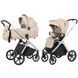 Дитяча коляска 2в1 - CARRELLO VECTOR 2В1 CRL-6550 SEASHELL BEIGE  CARRELLO VECTOR 2В1 CRL-6550 SEASHELL BEIGE  фото 3
