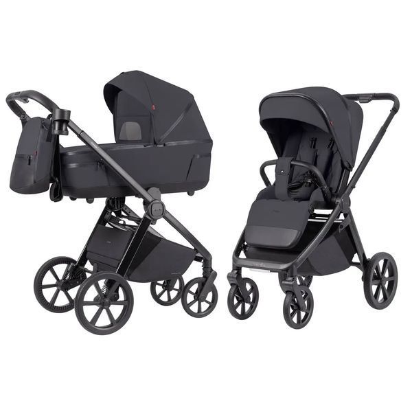 Дитяча коляска 2в1 - CARRELLO OMEGA + 2в1 CRL-6540 METEOR GREY  CARRELLO OMEGA + 2в1 CRL-6540 METEOR GREY  фото