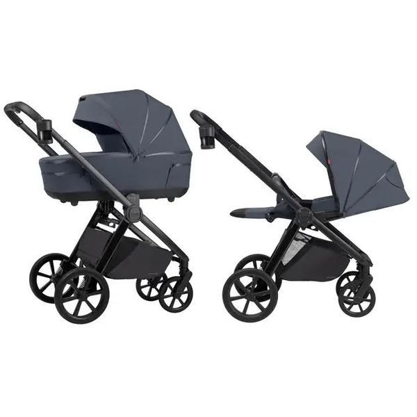 Дитяча коляска 2в1 - CARRELLO OMEGA + 2в1 CRL-6540 METEOR GREY  CARRELLO OMEGA + 2в1 CRL-6540 METEOR GREY  фото