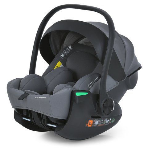 АВТОКРІСЛО EL CAMINO I-FLOW ME 1198 I-SIZE GRAY (0-13 кг) Авт I-FLOW ME 1198 GRAY фото
