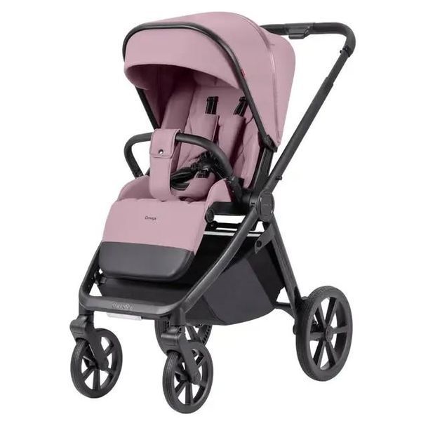 Детская коляска 2в1 - CARRELLO OMEGA + 2в1 CRL-6540 GALAXY PINK  CARRELLO OMEGA 2в1 CRL-6540 GALAXY PINK  фото