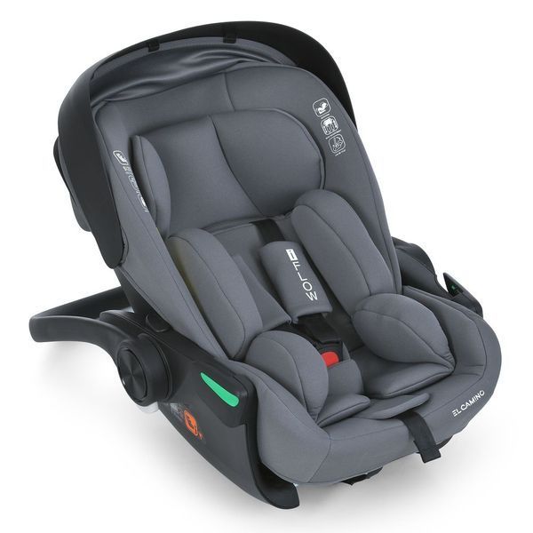 АВТОКРІСЛО EL CAMINO I-FLOW ME 1198 I-SIZE GRAY (0-13 кг) 424 фото