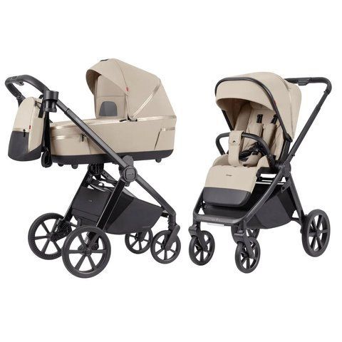 Дитяча коляска 2в1 - CARRELLO OMEGA + CRL-6540 (2IN1) SOLAR BEIGE CARRELLO OMEGA + CRL-6540 (2IN1) SOLAR BEIGE фото