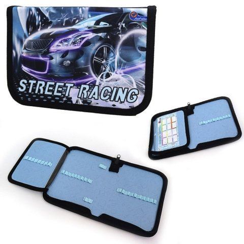 Пенал твердый, одинарный - Street racing Пен.шк.QO-19053 фото