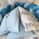 Набор постельного белья Royal Sleep голубий с мишками НП-ROYAL Sleep Г. фото 5