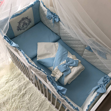 Набор постельного белья ROYAL BABY голубой
