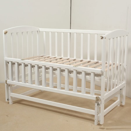 Детская кроватка Гойдалка-3 белая