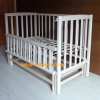 Дитяче ліжко Карпати-Еко без лаку на маятнику зі стопором