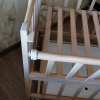 Карпаты-люкс - детская кроватка на шарнирах с деревянным закрытым ящиком