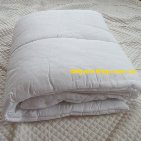 Одеяло 043 - белое, силиконовое 110*145