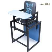 Graphite Blue - деревянный стульчик-трансформер